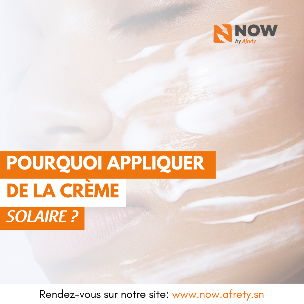 Pourquoi appliquer de la crème solaire ?